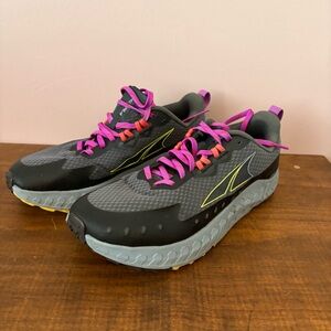 Altra Women's Black and Purple Trail Runners